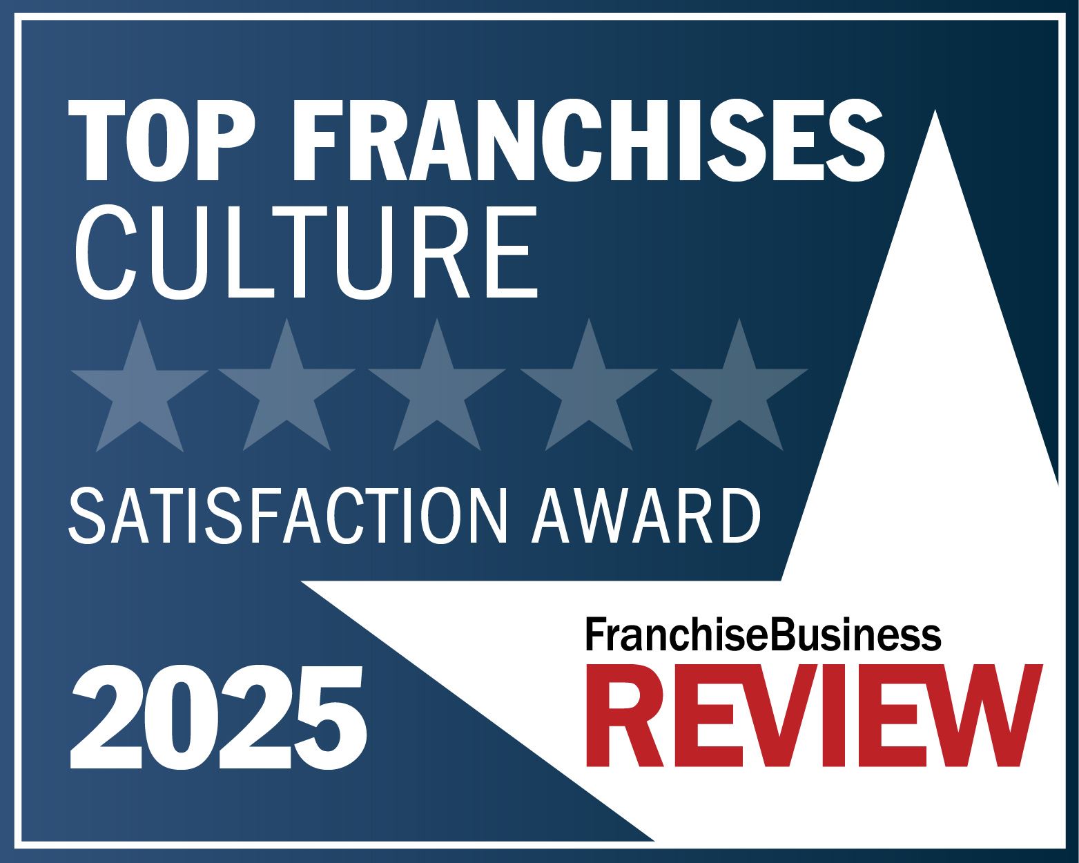 Franchise Business Review - Top Franchise Culture - 2025 award
